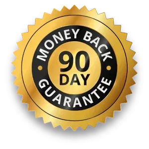 LeafTide 90-Day Money-Back Guarantee badge