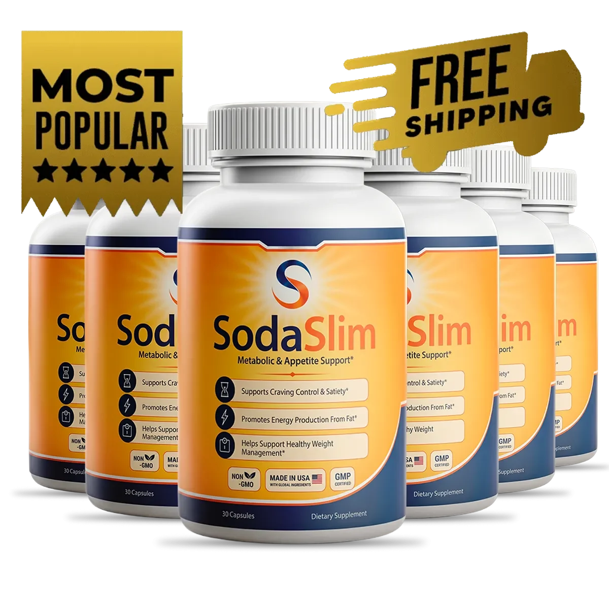 Soda Slim 6 Bottles